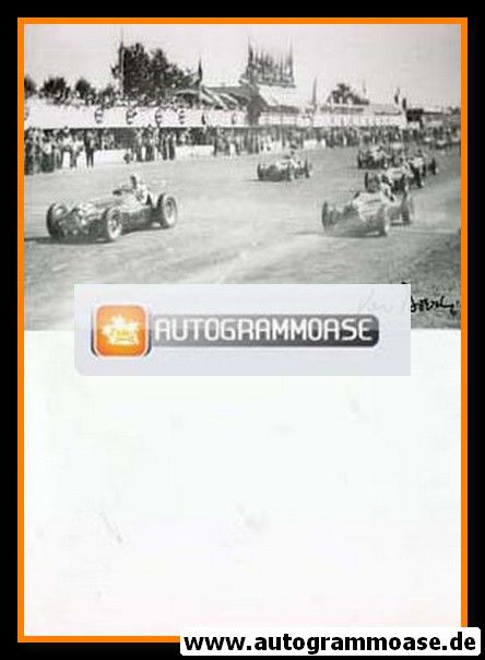 Autogramm Formel 1 | Ken DOWNING | 1952 Foto (Rennszene Start SW)
