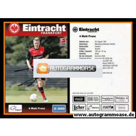 Autogramm Fussball | Eintracht Frankfurt | 2009 | Maik FRANZ