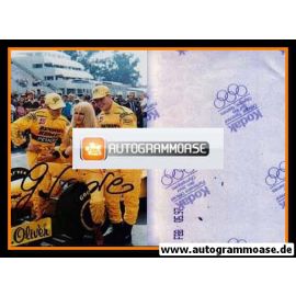 Autogramm Formel 1 | Giancarlo FISICHELLA | 1997 Foto (Portrait mit Ralf Schumacher)