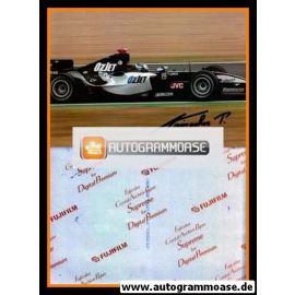 Autogramm Formel 1 | Patrick FRIESACHER | 2005 Foto (Rennszene GP Bahrain Minardi)