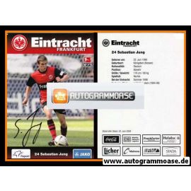 Autogramm Fussball | Eintracht Frankfurt | 2009 | Sebastian JUNG