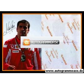 Autogramm Formel 1 | Marc GENE | 2005 Foto (Portrait GP Nürburgring Ferrari)
