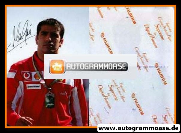 Autogramm Formel 1 | Marc GENE | 2005 Foto (Portrait GP Nürburgring Ferrari)