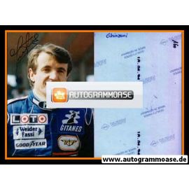Autogramm Formel 1 | Piercarlo GHINZANI | 1980er Foto (Portrait Color)