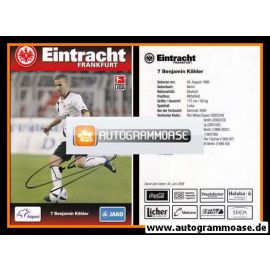 Autogramm Fussball | Eintracht Frankfurt | 2009 | Benjamin KÖHLER