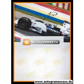 Autogramm Formel 1 | Nick HEIDFELD | 2007 Foto (Rennszene GP Frankreich BMW-Sauber)