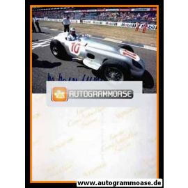 Autogramm Formel 1 | Hans HERRMANN | 1999 Foto (Start GP Hockenheim Gastfahrer)