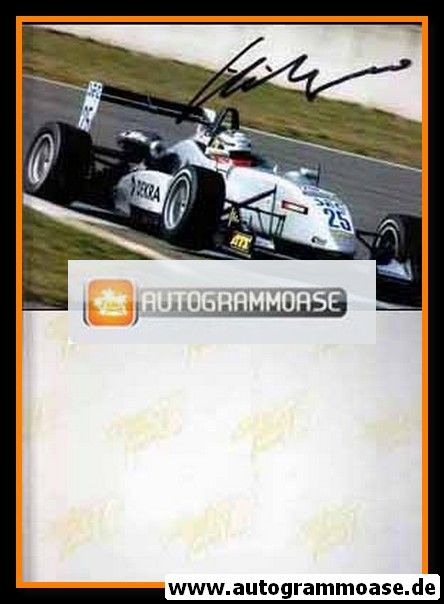 Autogramm Formel 1 | Nico HÜLKENBERG | 2000er Foto (Rennszene F3)