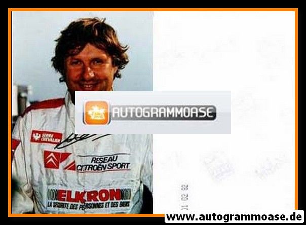 Autogramm Formel 1 | Jean-Pierre JARIER | 1980er Foto (Portrait Color)
