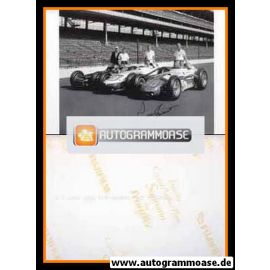 Autogramm NASCAR | Parnelli JONES | 1962 Foto (Cockpit Indianapolis SW)