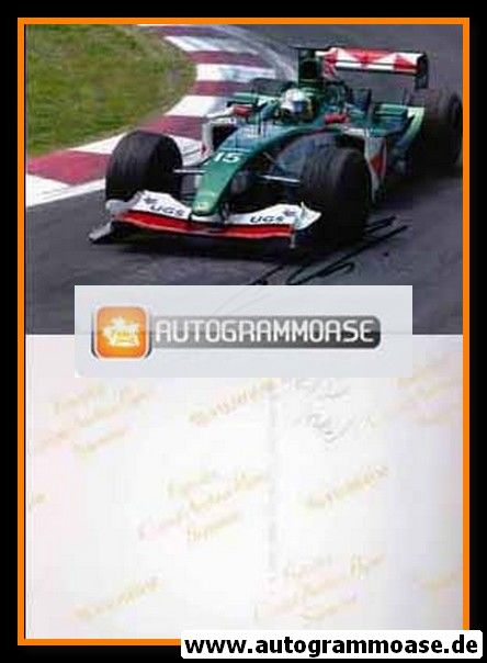 Autogramm Formel 1 | Christian KLIEN | 2004 Foto (Rennszene GP Kanada)