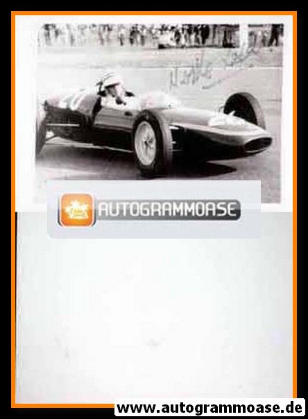 Autogramm Formel 1 | Neville LEDERLE | 1962 Foto (Rennszene GP Südafrika SW)