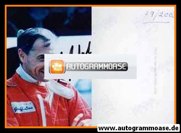 Autogramm Formel 1 | Geoff LEES | 1980er Foto (Portrait Color)