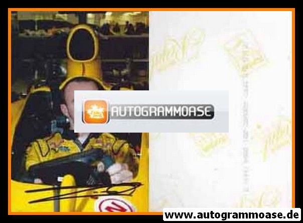Autogramm Formel 1 | Bas LEINDERS | 2004 Foto (Cockpit Jordan ohne Helm)