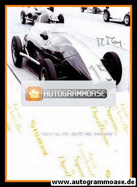 Autogramm Formel 1 | Michael MAY | 1961 Foto (Start Nürburgring SW)