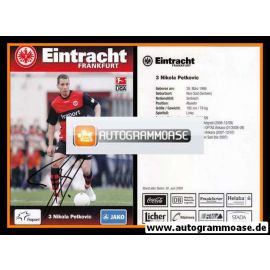 Autogramm Fussball | Eintracht Frankfurt | 2009 | Nikola PETKOVIC