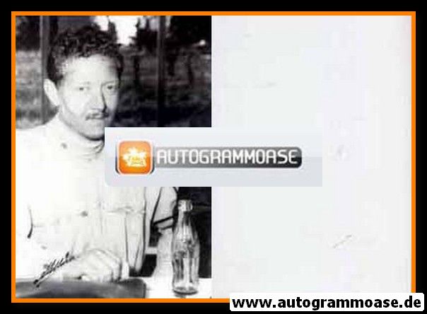 Autogramm Formel 1 | Andre MILHOUX | 1950er Foto (Portrait SW)
