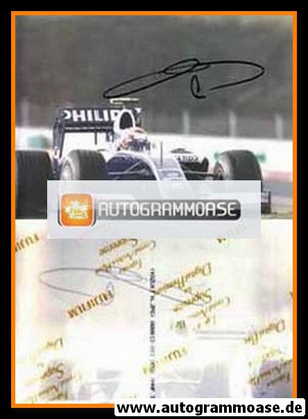 Autogramm Formel 1 | Kazuki NAKAJIMA | 2009 Foto (Rennszene 2009 Williams)