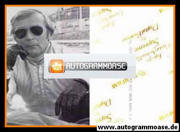 Autogramm Formel 1 | Al PEASE | 1960er Foto (Portrait SW)