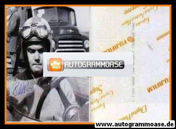 Autogramm Formel 1 | Ben PON | 1962 Foto (Cockpit GP Deutschland Porsche SW)