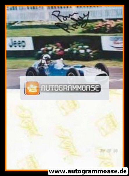 Autogramm Formel 1 | Brian REDMAN | 2000er Foto (Rennszene Goodwood)