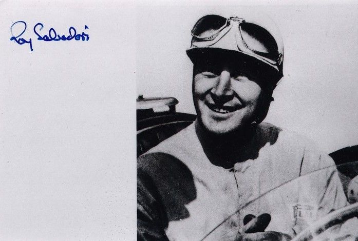 Autogramm Formel 1 | Roy SALVADORI | 1950er Foto (Portrait SW)