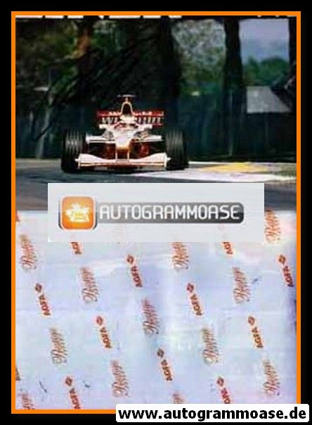 Autogramm Formel 1 | Ralf SCHUMACHER | 2000er Foto (Rennszene Winfield)