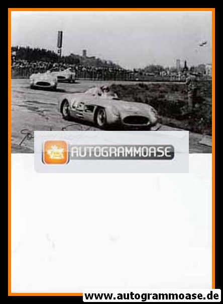 Autogramm Formel 1 | Dorino SERAFINI | 1950er Foto (Rennszene SW)