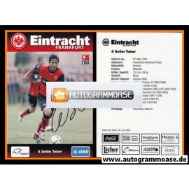 Autogramm Fussball | Eintracht Frankfurt | 2009 | Selim TEBER
