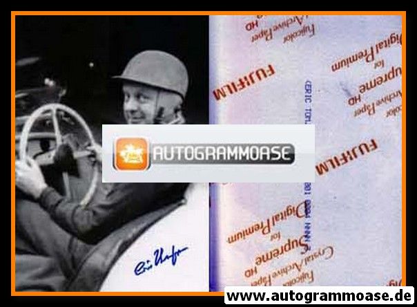 Autogramm Formel 1 | Eric THOMPSON | 1952 Foto (Portrait Connaught SW)