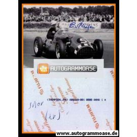 Autogramm Formel 1 | Eric THOMPSON | 1952 Foto (Rennszene GP England Connaught SW)