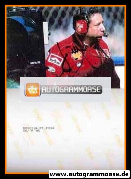 Autogramm Formel 1 | Jean TODT | 2000er Foto (Boxengasse)