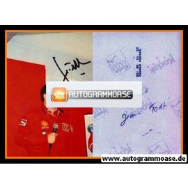 Autogramm Formel 1 | Jean TODT | 2000er Foto (Interview Ferrari)