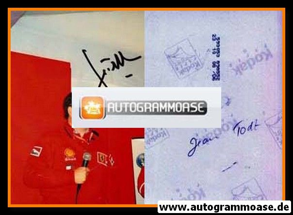 Autogramm Formel 1 | Jean TODT | 2000er Foto (Interview Ferrari)