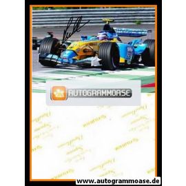 Autogramm Formel 1 | Jarno TRULLI | 2003 Foto (Rennszene GP Österreich Renault)