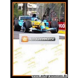 Autogramm Formel 1 | Jarno TRULLI | 2003 Foto (Rennszene GP San Marino Renault)