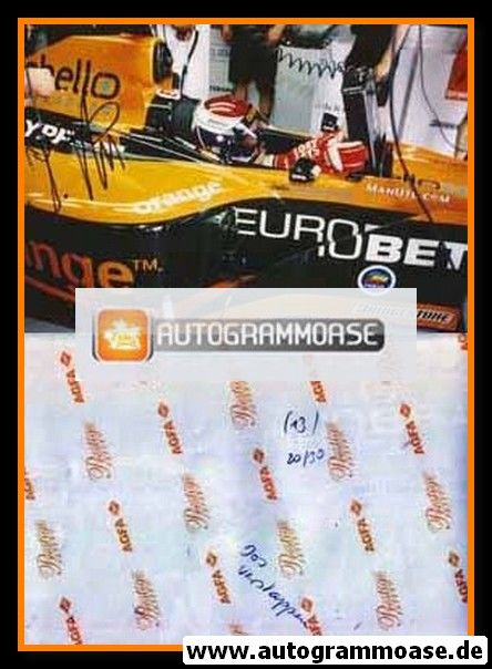 Autogramm Formel 1 | Jos VERSTAPPEN | 2000er Foto (Boxengasse)
