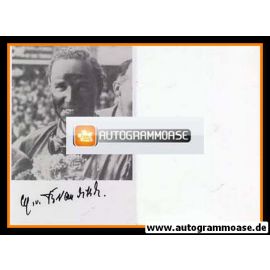 Autogramm Formel 1 | Manfred VON BRAUCHITSCH | 1930er Foto (Portrait SW)