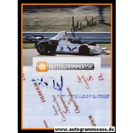 Autogramm Formel 1 | John WATSON | 1973 Foto (Rennszene Brabham)