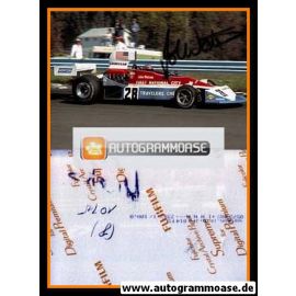 Autogramm Formel 1 | John WATSON | 1976 Foto (Rennszene Penske)