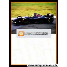 Autogramm Formel 1 | Karl WENDLINGER | 1995 Foto (Rennszene Red Bull Sauber)