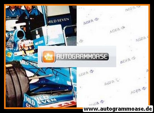 Autogramm Formel 1 | Alexander WURZ | 2000er Foto (Cockpit Benetton) 1