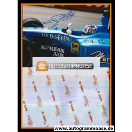 Autogramm Formel 1 | Alexander WURZ | 2000er Foto (Rennszene Benetton)