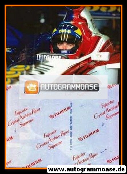 Autogramm Formel 1 | Ricardo ZONTA | 1999 Foto (Cockpit GP Brasilien)