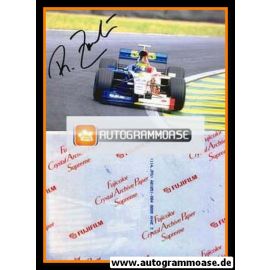Autogramm Formel 1 | Ricardo ZONTA | 1999 Foto (Rennszene GP Brasilien)