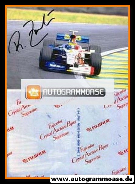 Autogramm Formel 1 | Ricardo ZONTA | 1999 Foto (Rennszene GP Brasilien)