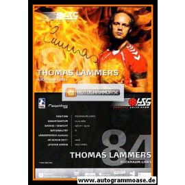 Autogramm Handball | HSG Ahlen-Hamm | 2010 | Thomas LAMMERS