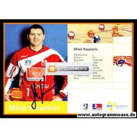 Autogramm Handball | HBW Balingen-Weilstetten | 2007 | Milan KOSANOVIC