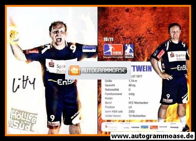 Autogramm Handball | HBW Balingen-Weilstetten | 2010 | Frank ETTWEIN