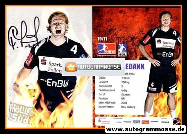 Autogramm Handball | HBW Balingen-Weilstetten | 2010 | Felix LOBEDANK